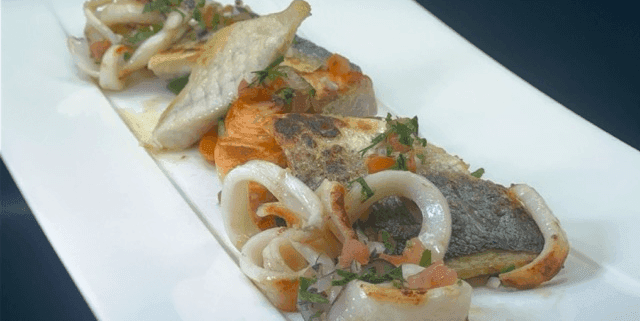 Mix grilled de la mer  - Menu item
