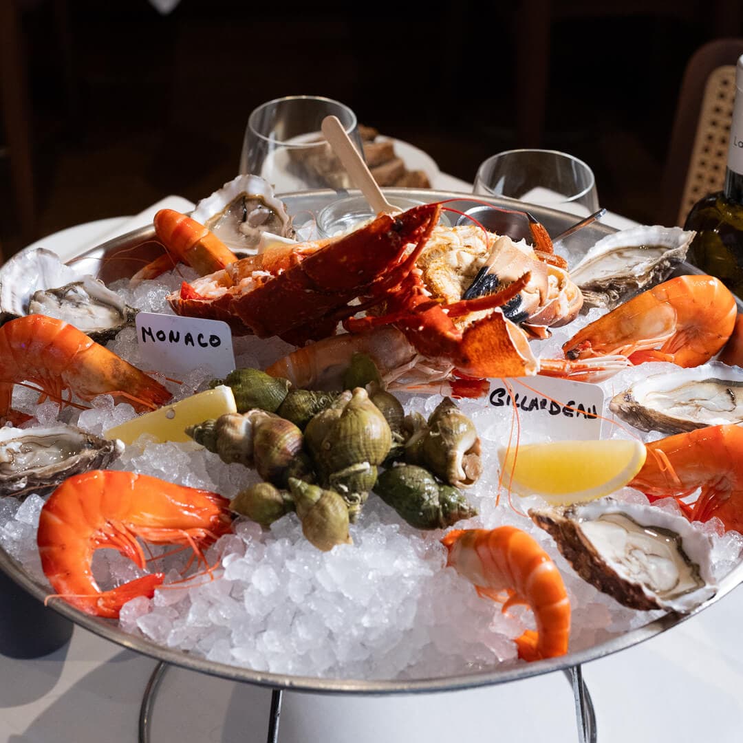 Plateau Crustacés pour 1 personne - Menu item