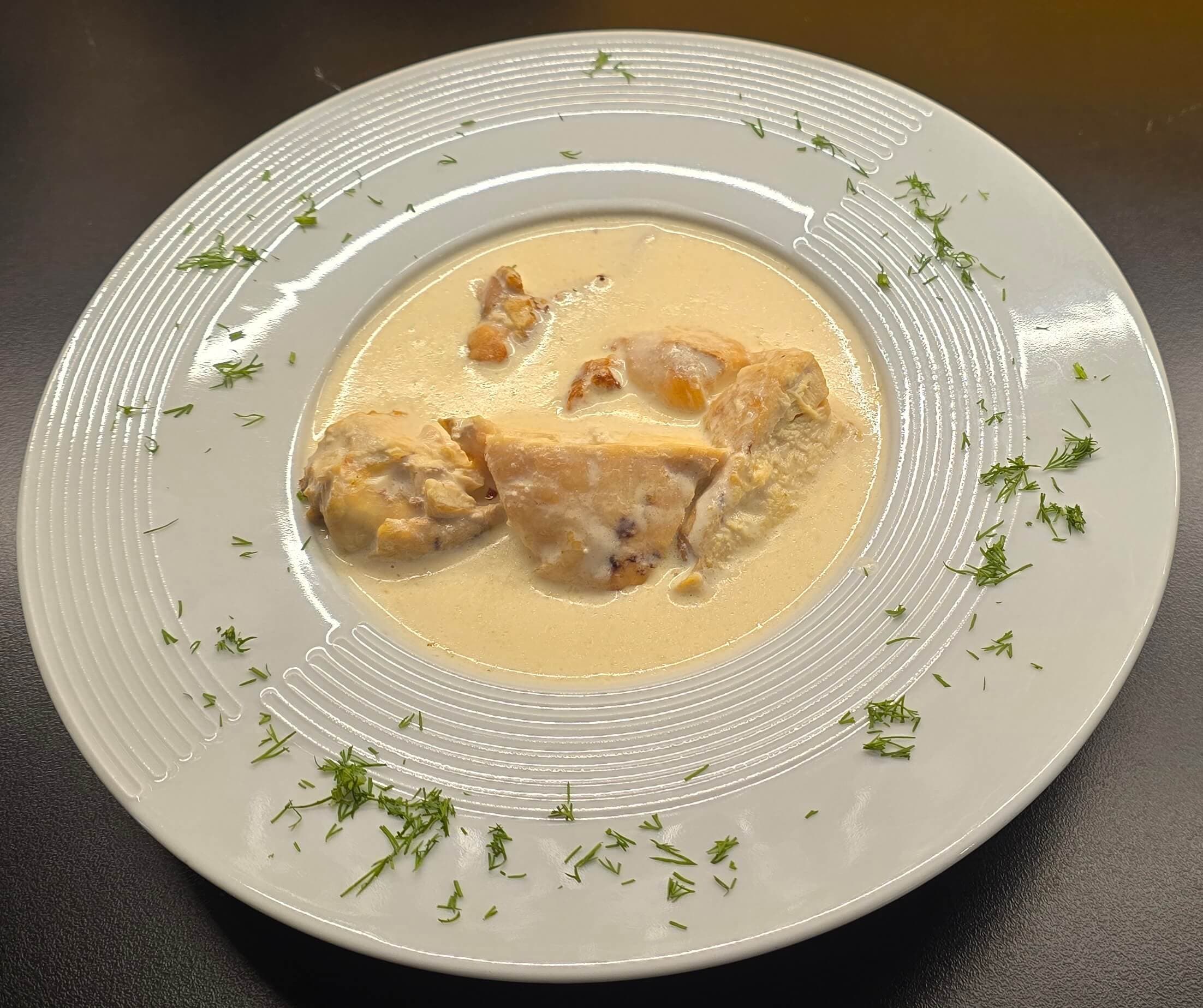 Shkmiruli - Menu item