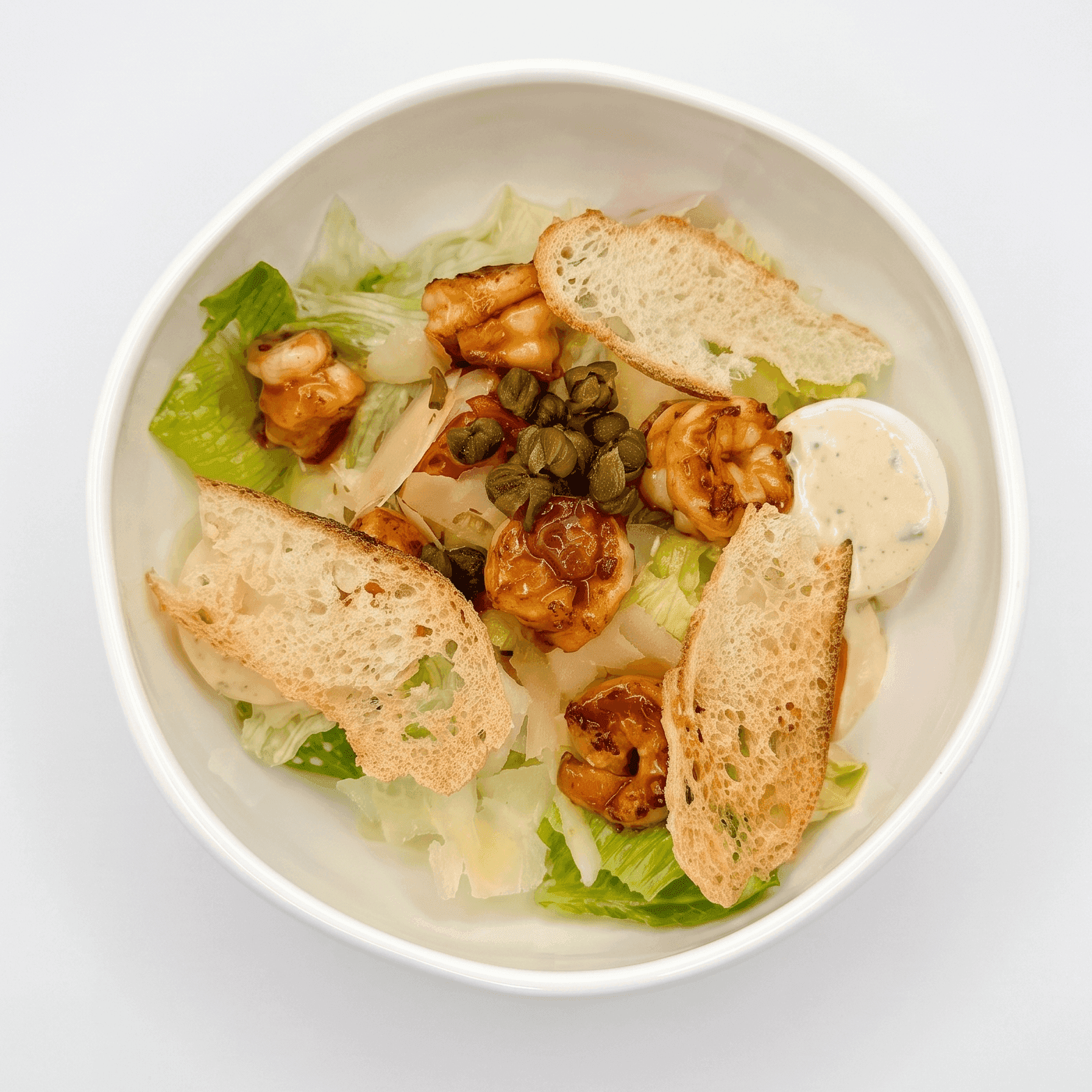 Salade César aux Crevettes - Menu item