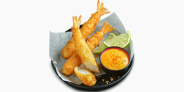 Tempura crevettes  - Menu item