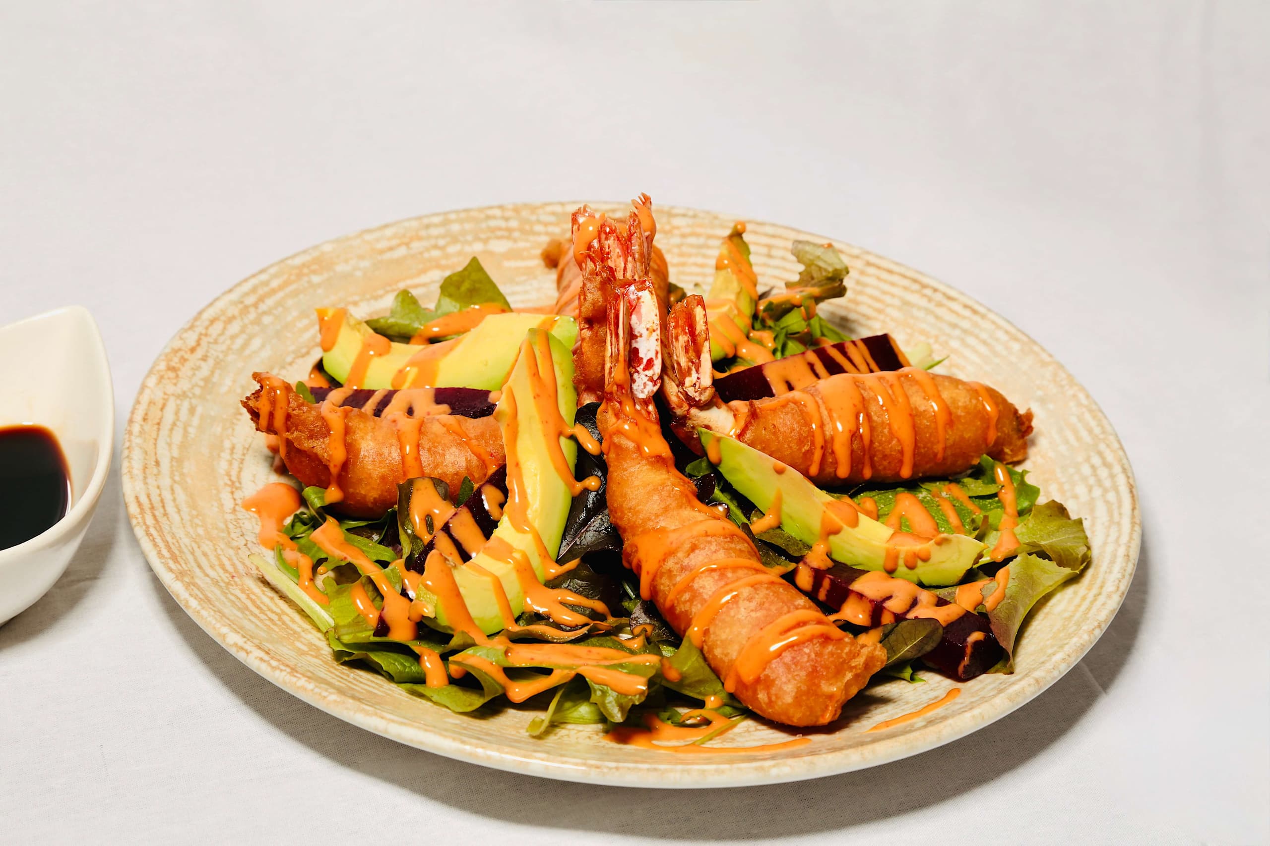 Crevettes tempura - Menu item