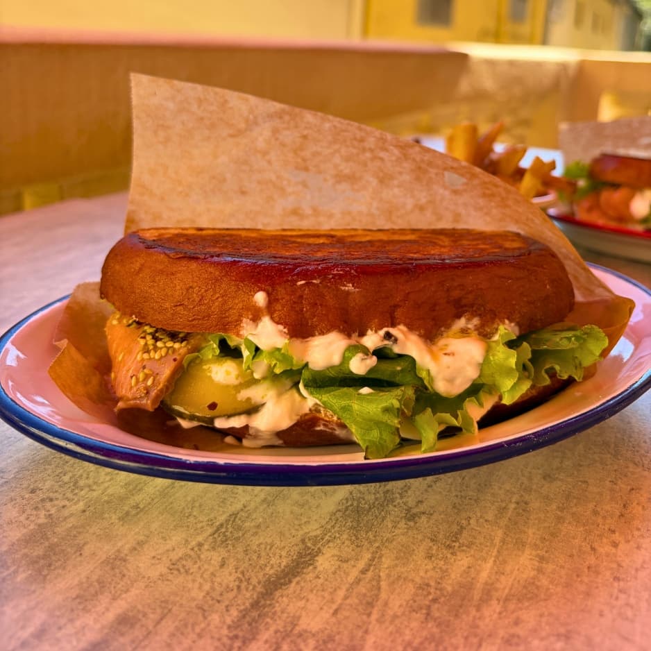 Smoked Salmon Sandwich - Menu item