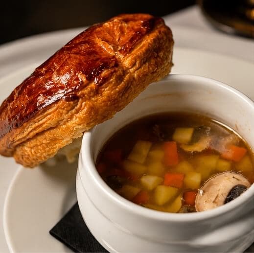 Soup of the Day with Fall Vegetables - Menu item