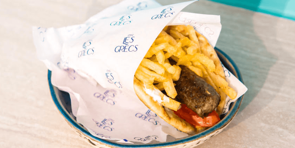 Pita Soutzoukaki - Menu item