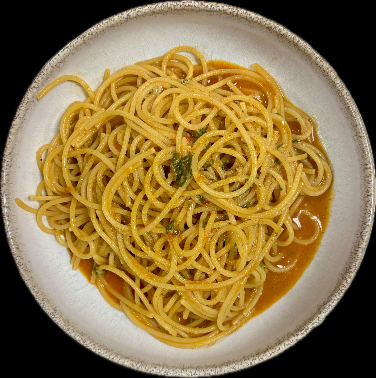 Spaghetti Aglio, olio, peperoncino - Menu item