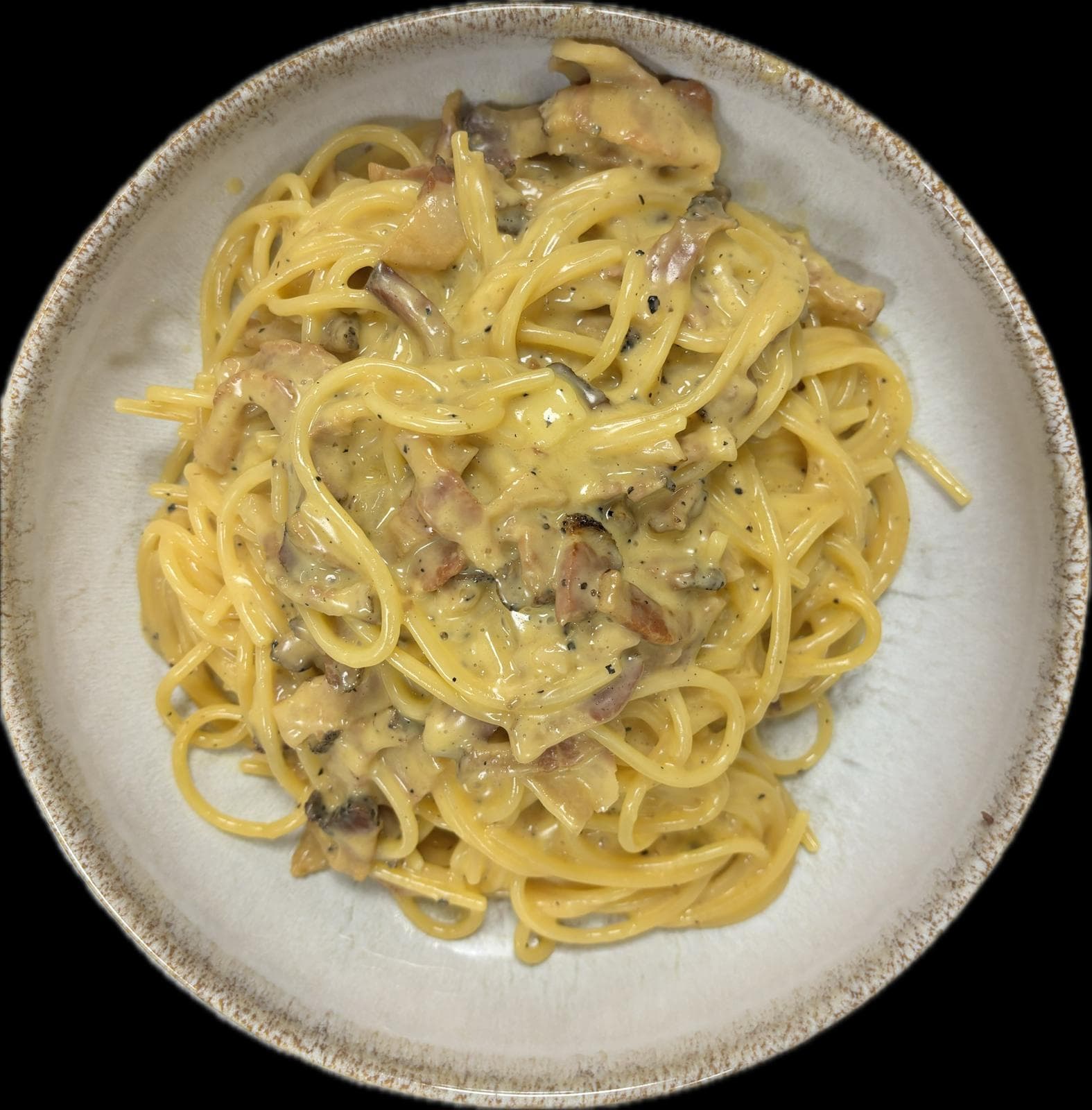 Spaghetti carbonara - Menu item