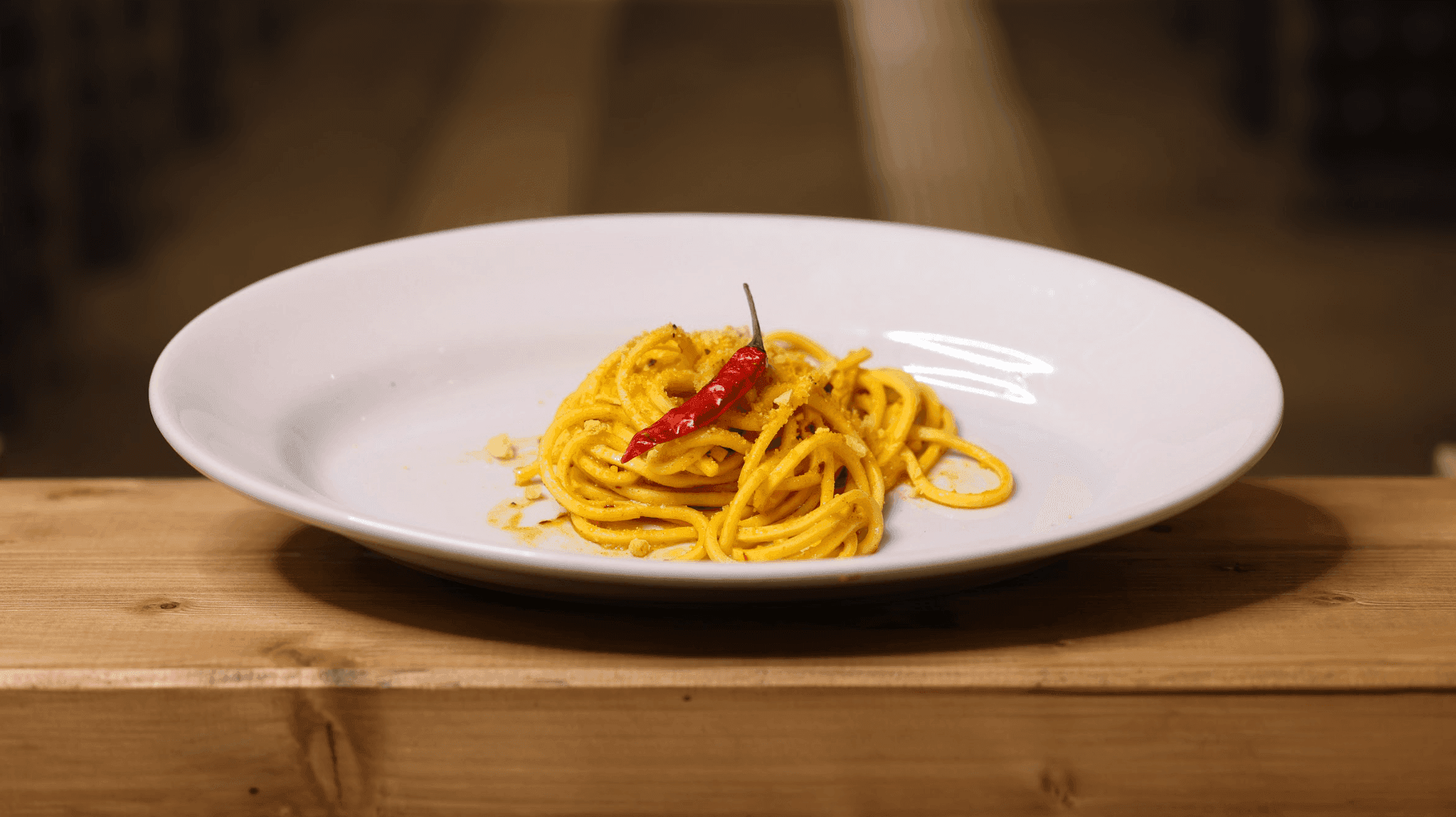 Spaghetto aglio e olio e peperoncino