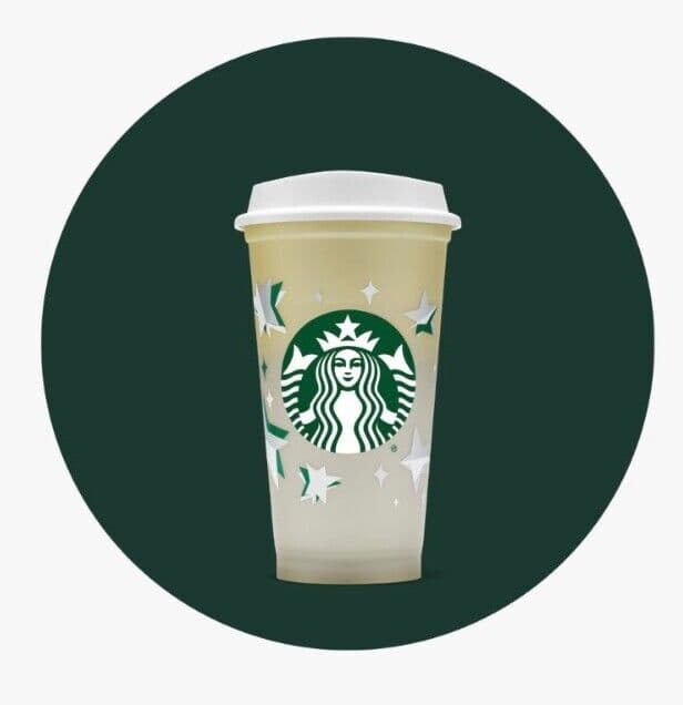 Starbucks Tasse réutilisable à changement de couleur  - Menu item