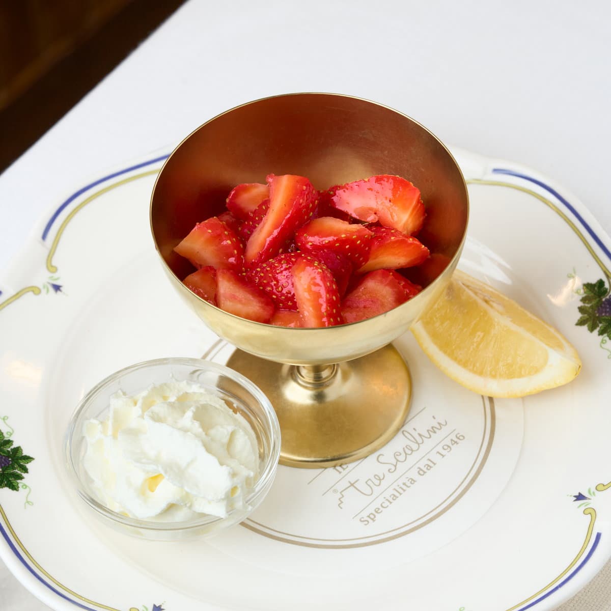 Fraise - Menu item