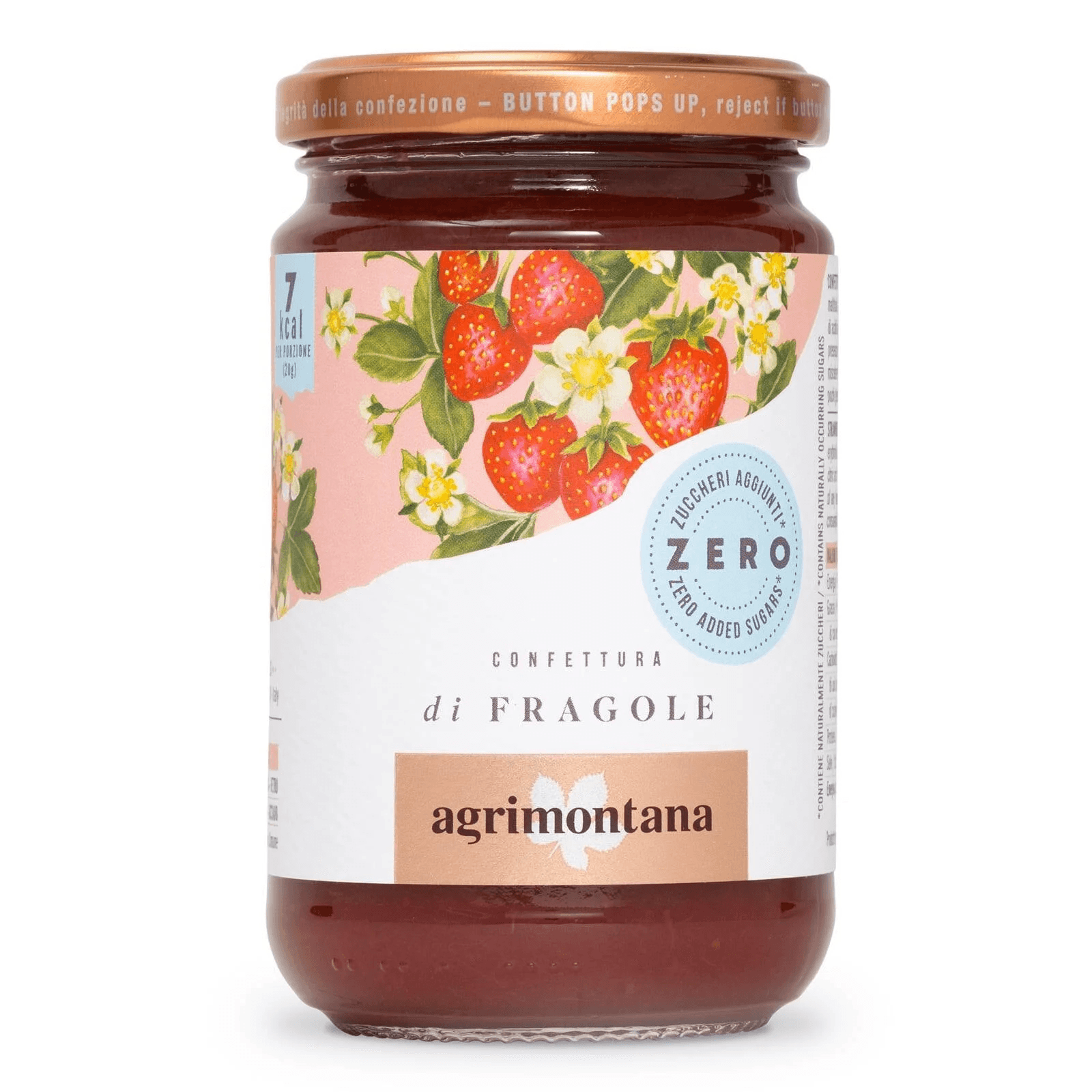 Confiture de fraise zéro - Menu item
