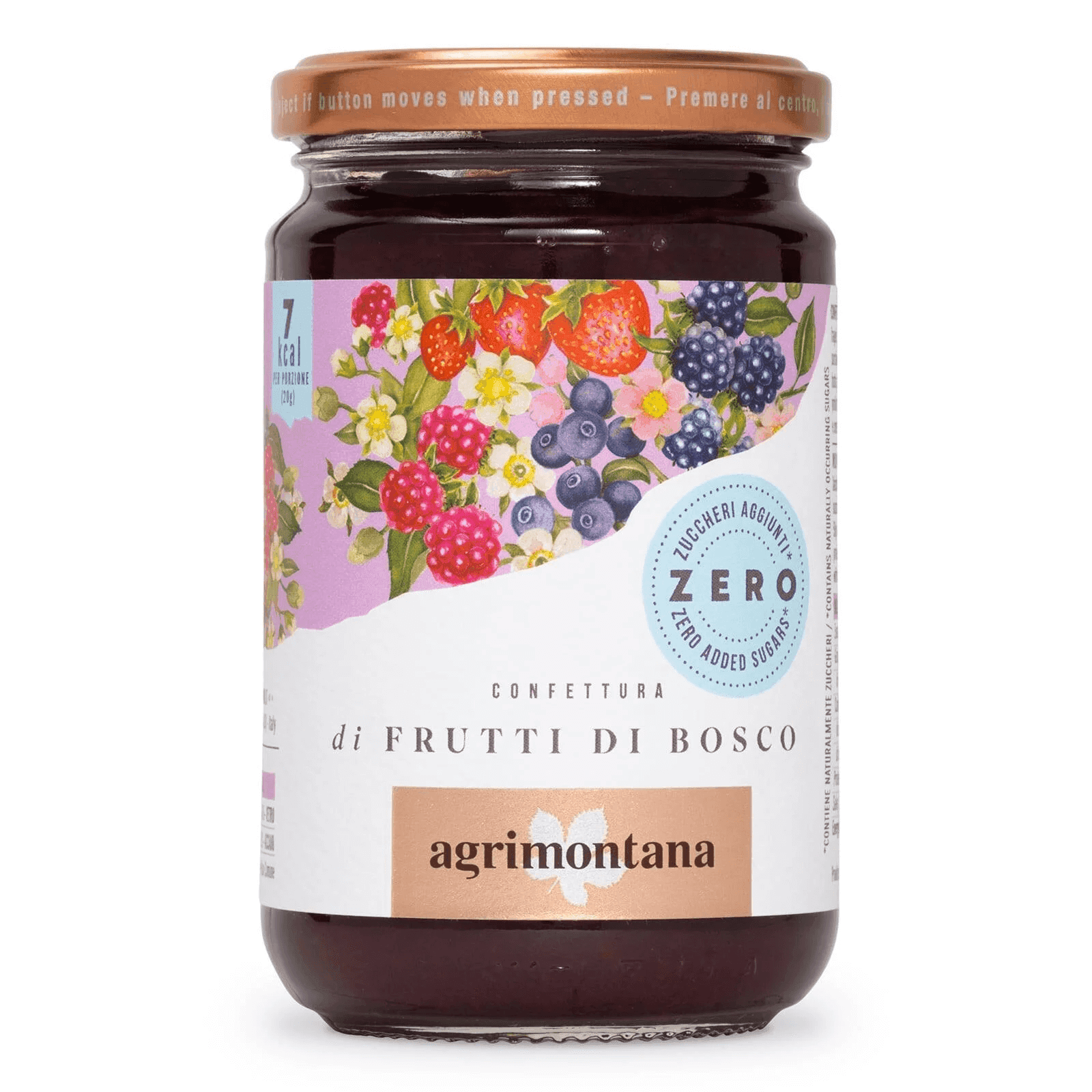 Confiture de fruits des bois zéro - Menu item