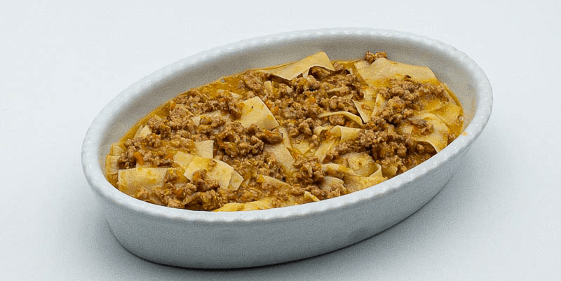 Tagliardi Bianchi al Ragu - Menu item