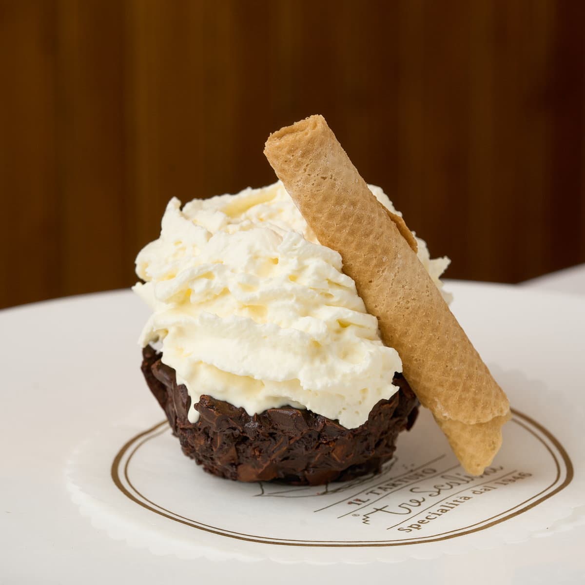 Tartufo "Tre Scalini" - Menu item