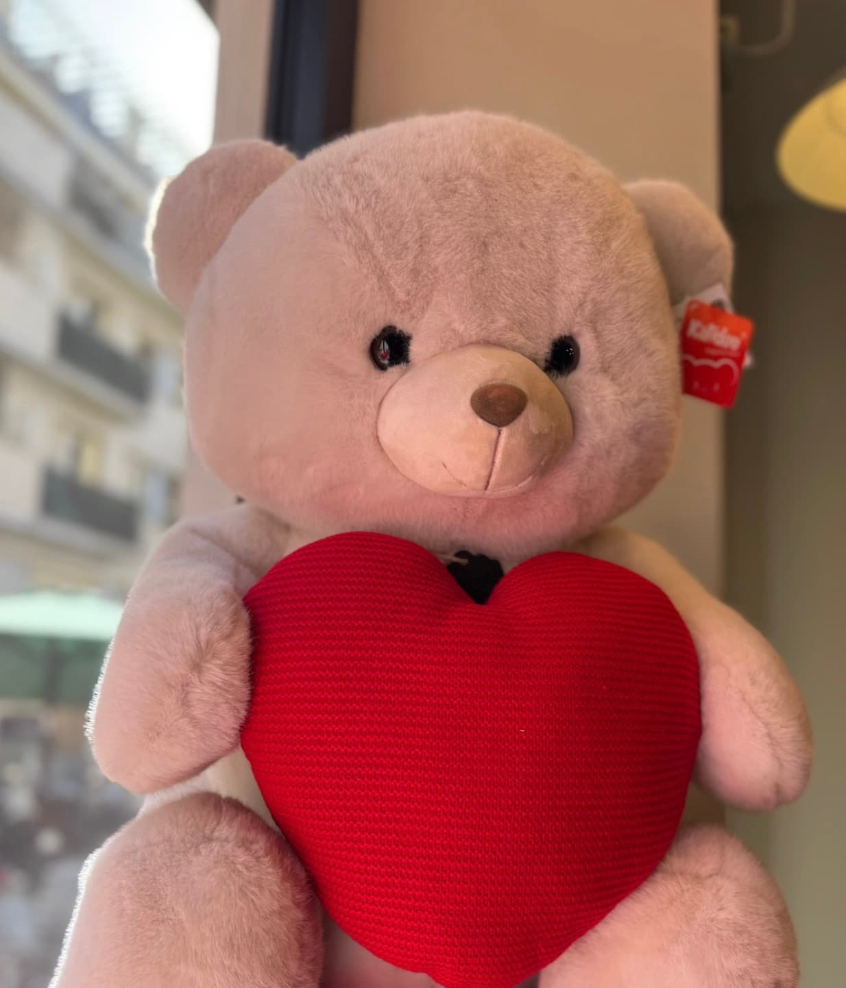 Ourson avec coeur  - Menu item