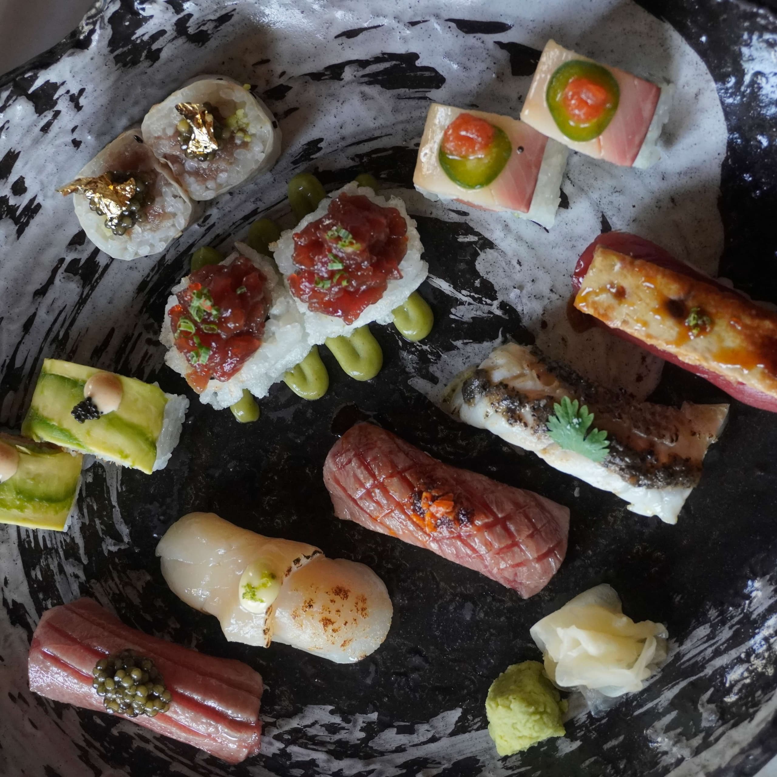 The Monte-Carlo Sushi Selection - Menu item