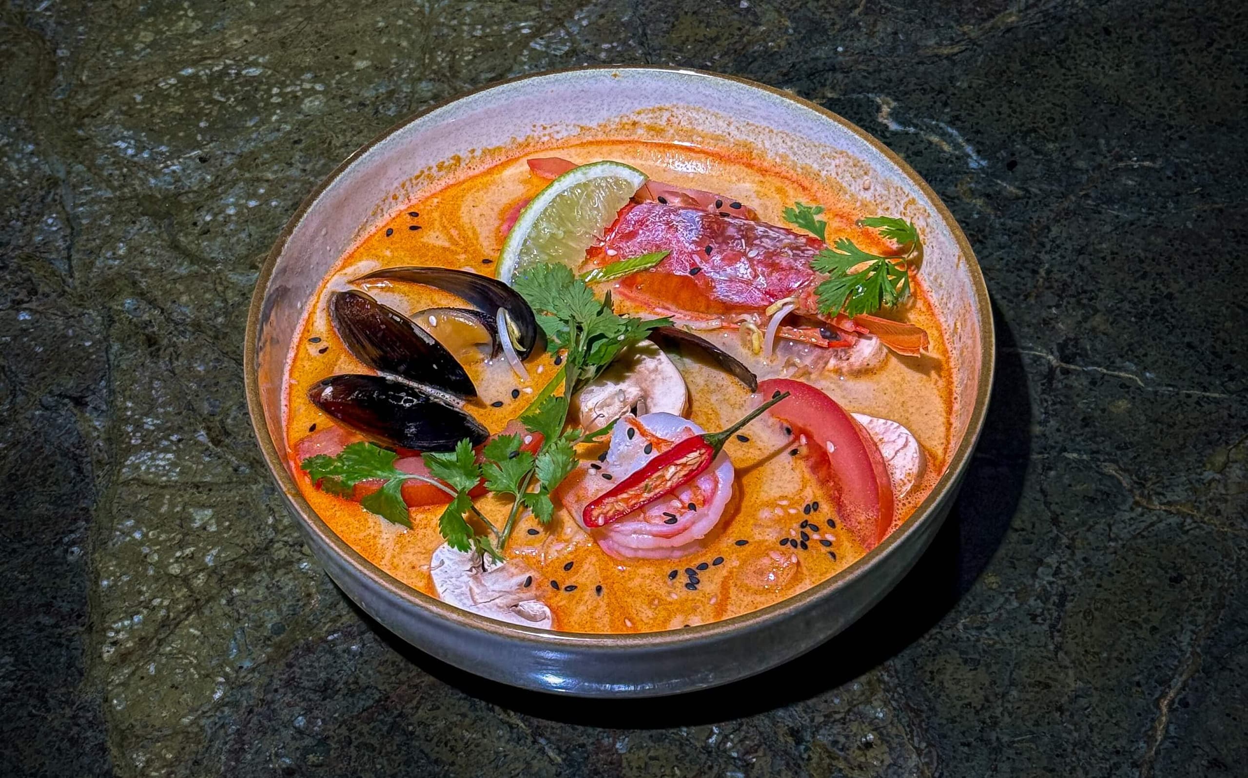 Soupe Tom Yam - Menu item