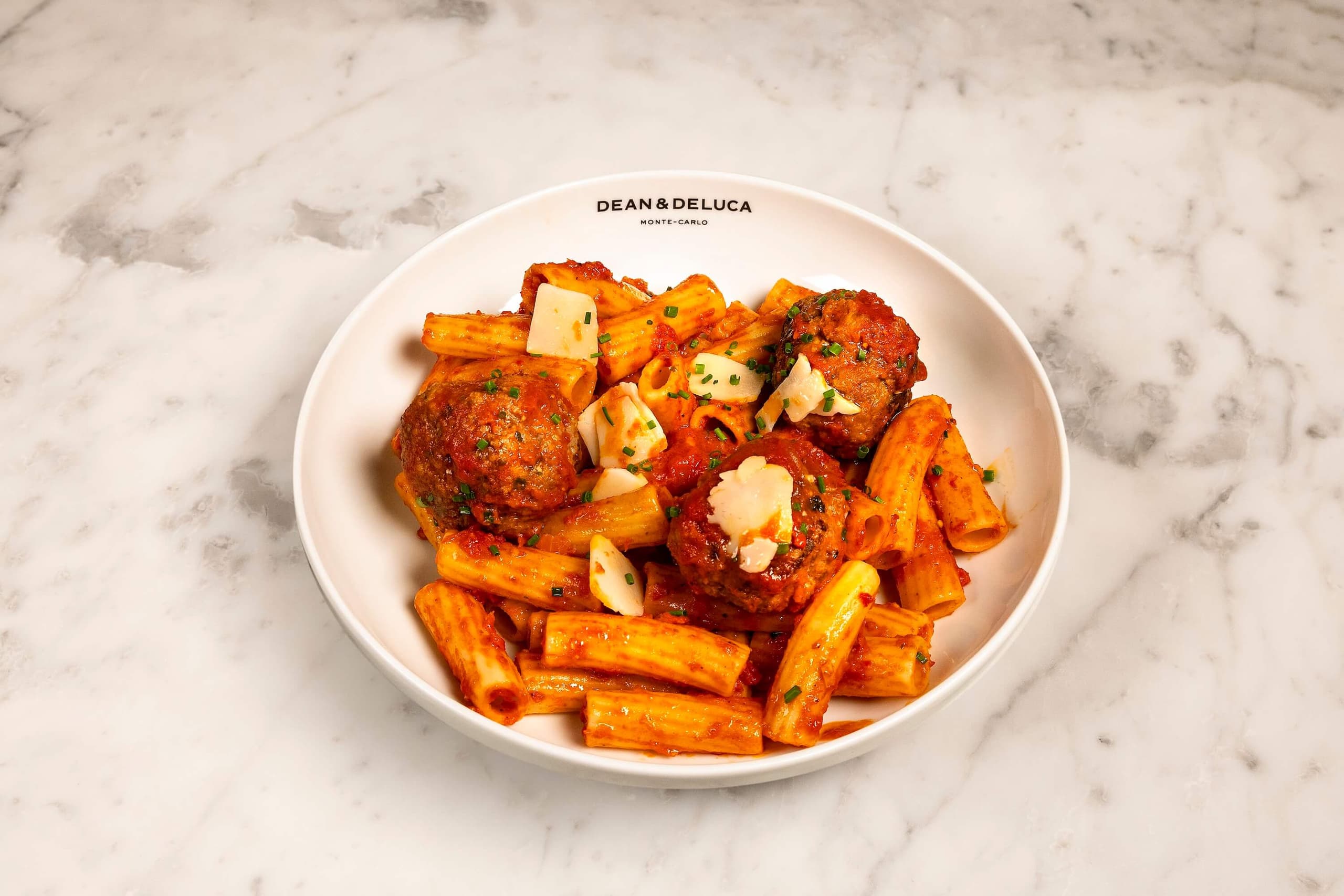 Traditionnelles boulettes de viande et Pennucce - Menu item