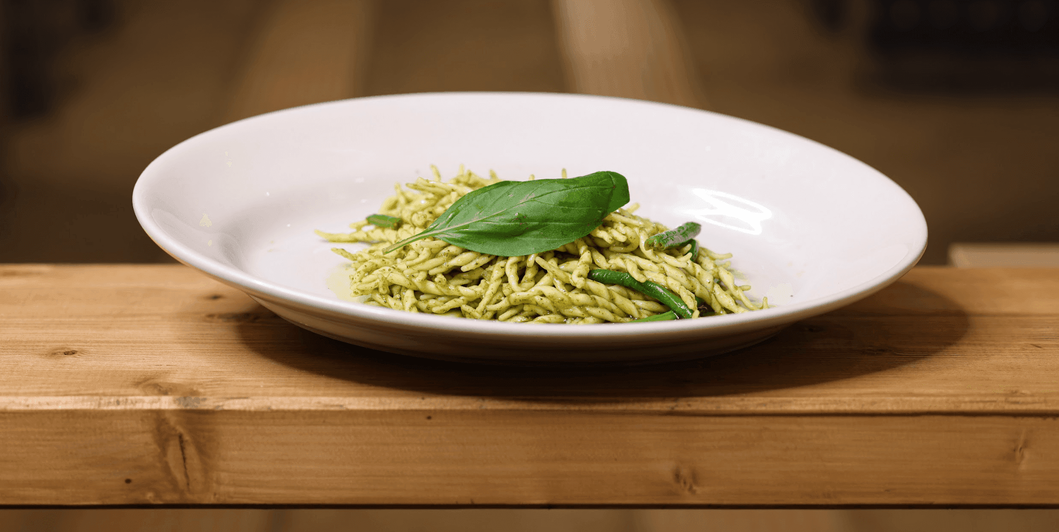 Trofie al pesto - Menu item