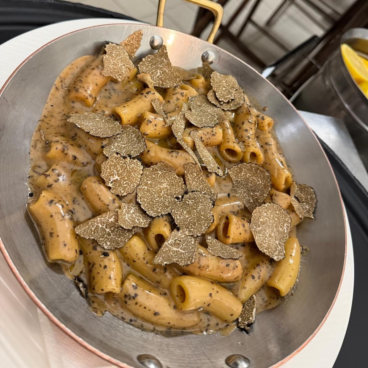 Maccheroncini à la Truffe - Menu item