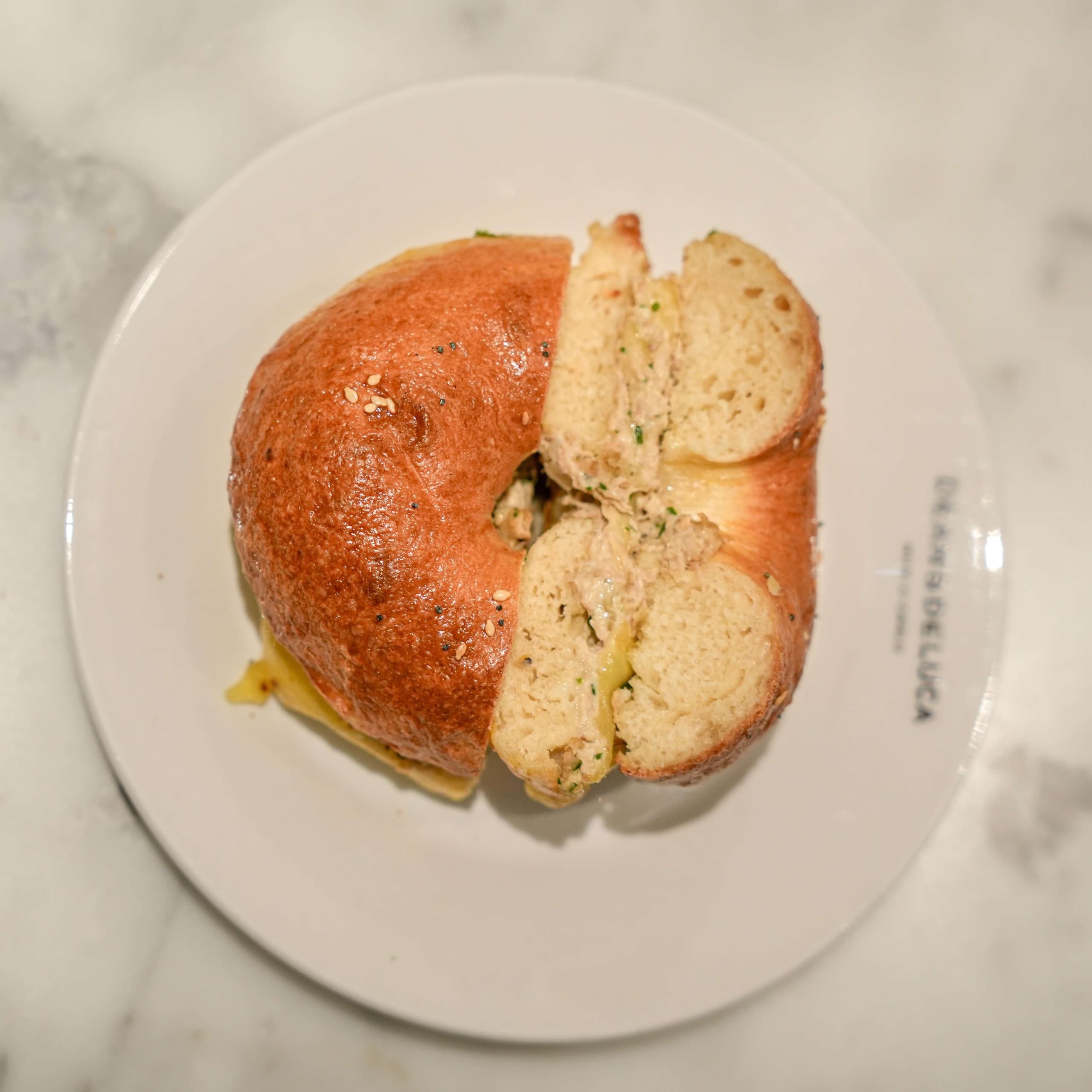 Tune Melt Bagel - Menu item