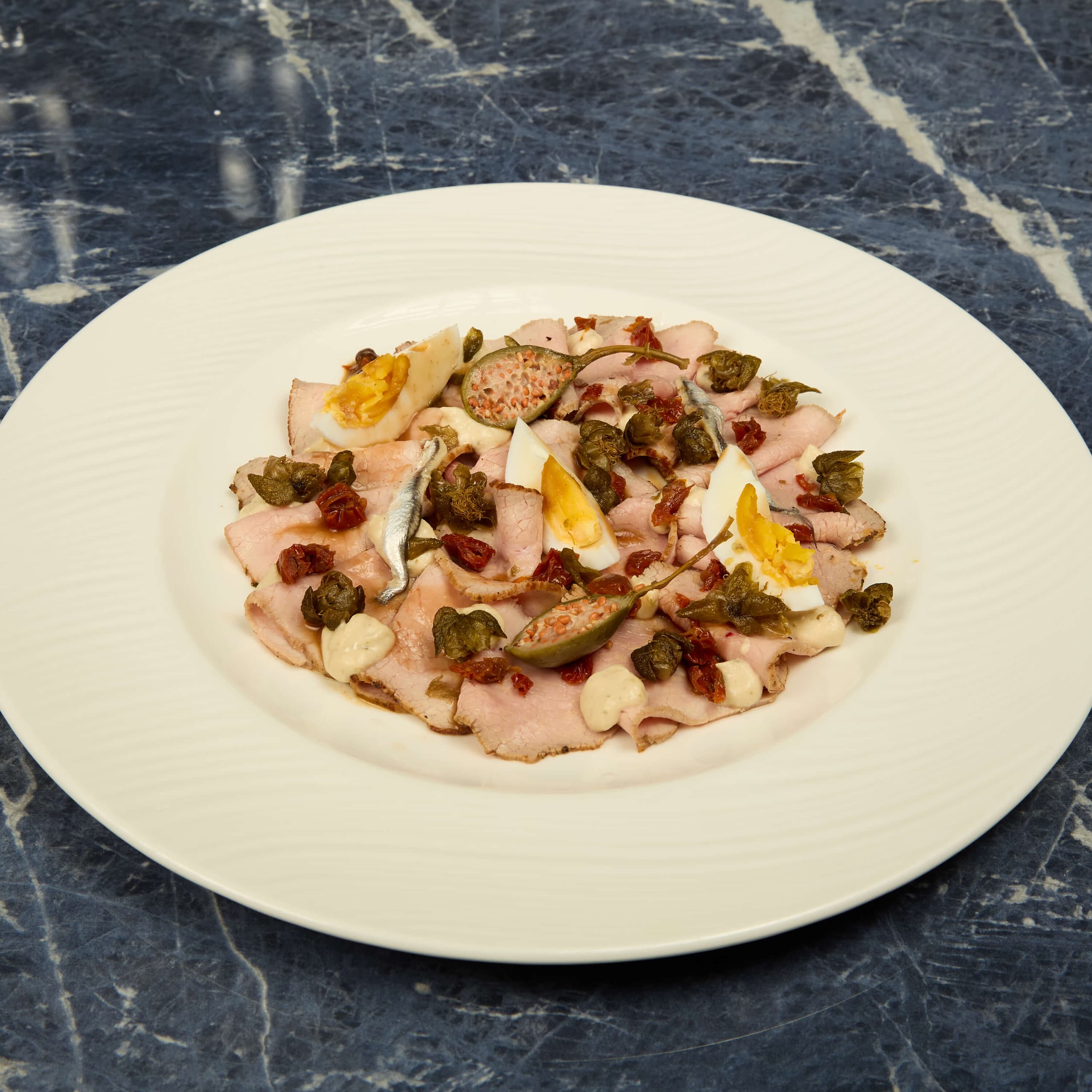 Vitello Tonnato à la Piemontese - Menu item