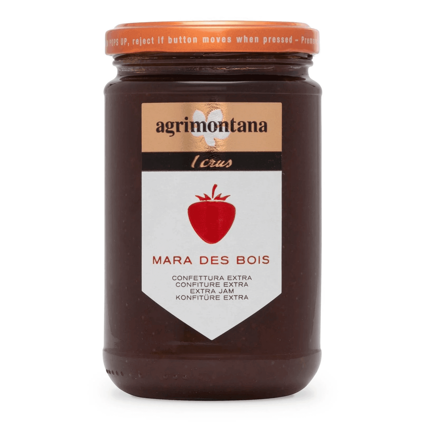 Confiture de fraise mara des bois - Menu item