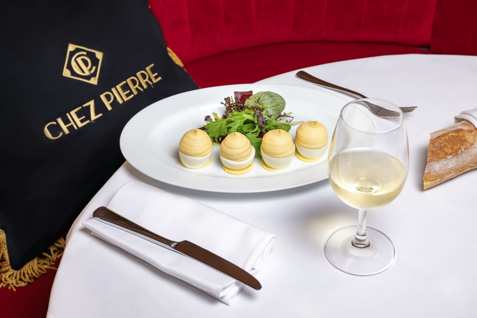 Œuf mimosa - Menu item