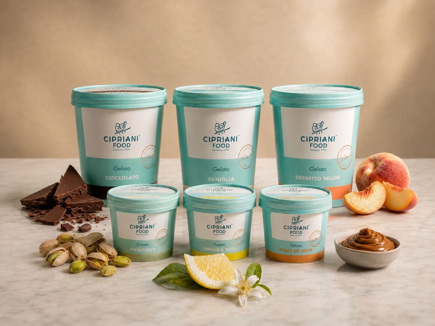 Le gelato Cipriani