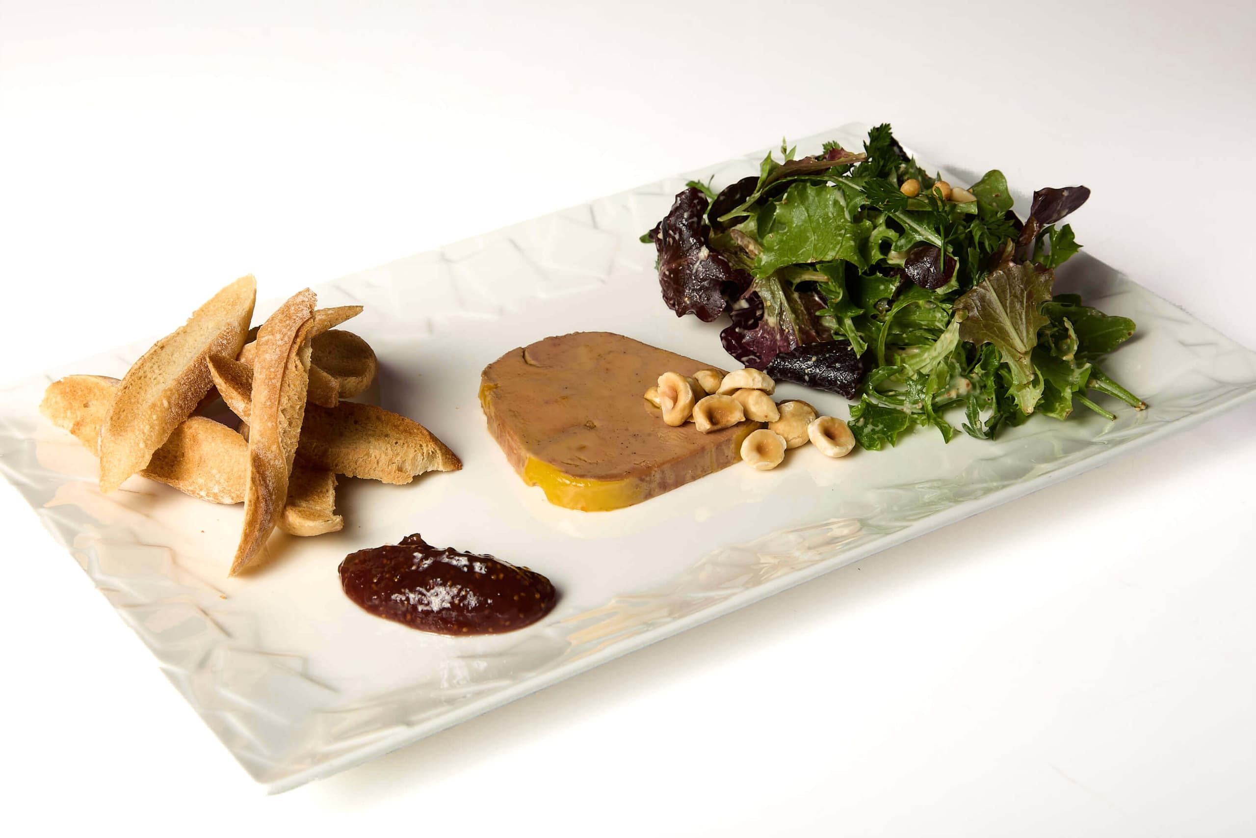 Foie gras d'oie entier mi-cuit d'Alsace truffé 3% - Menu item