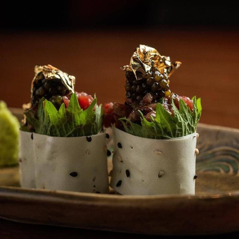 99 Wagyu Tartare Gunkan - Menu item
