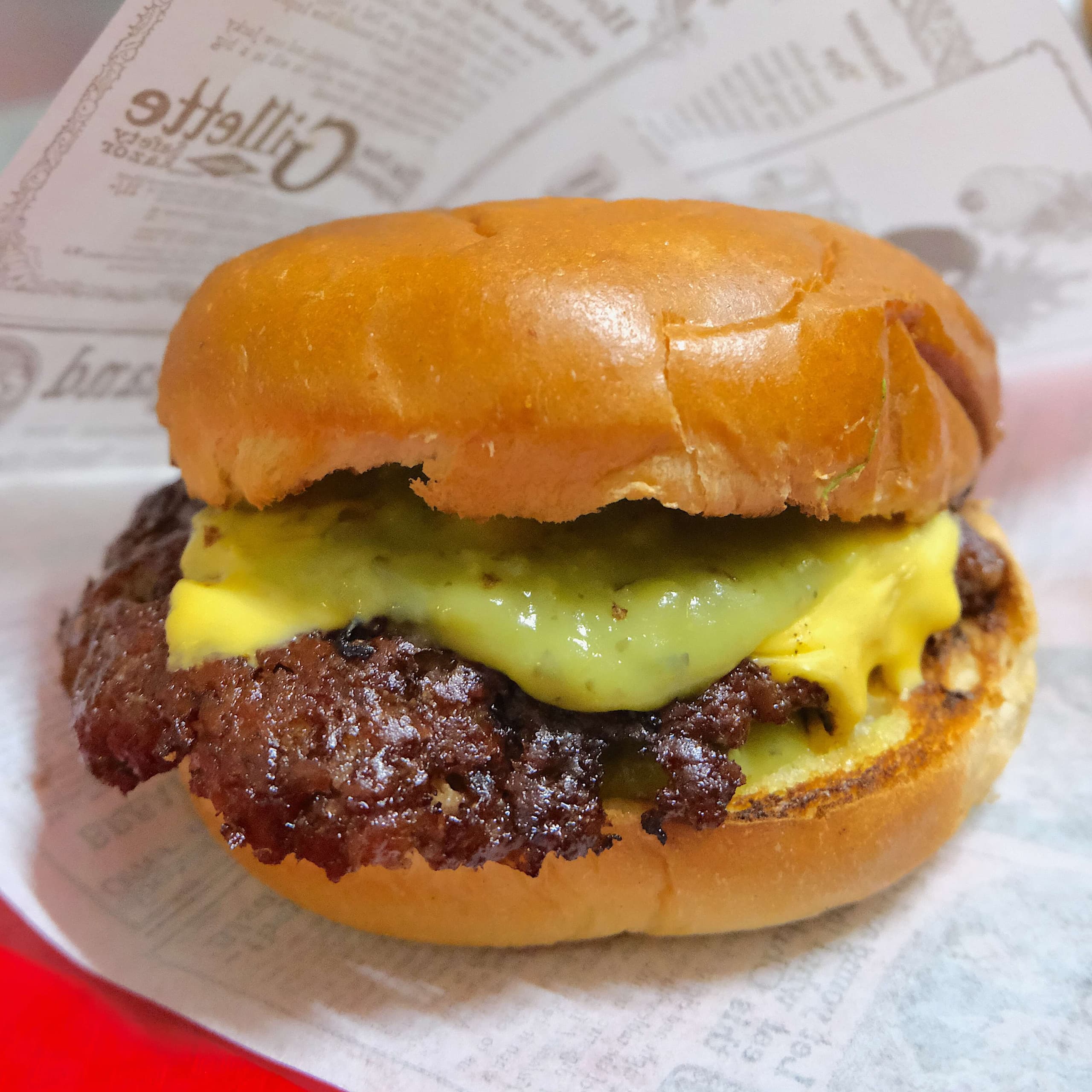 Avocado Burger - Menu item
