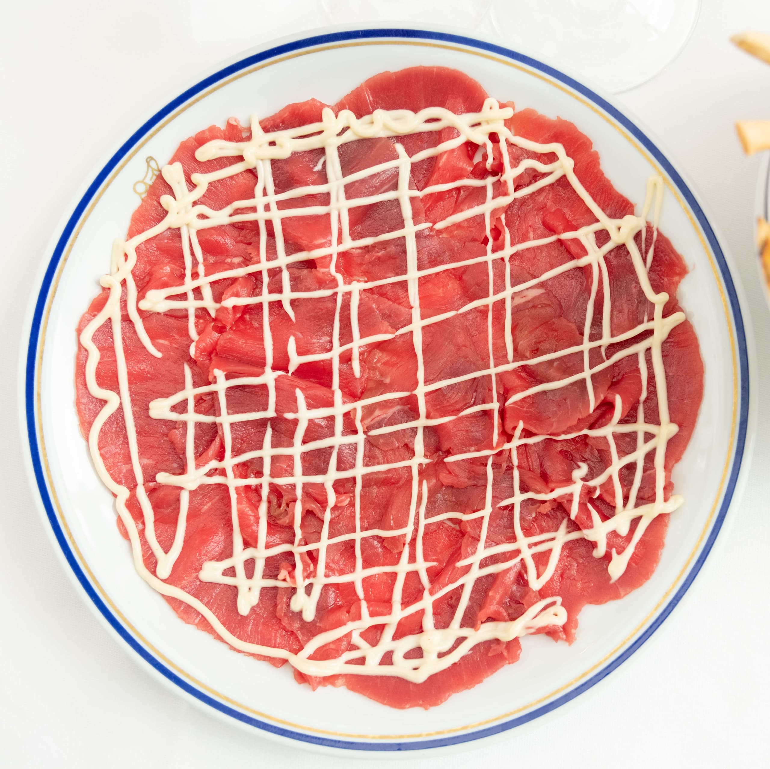 Carpaccio de Boeuf et salade mixte - Menu item