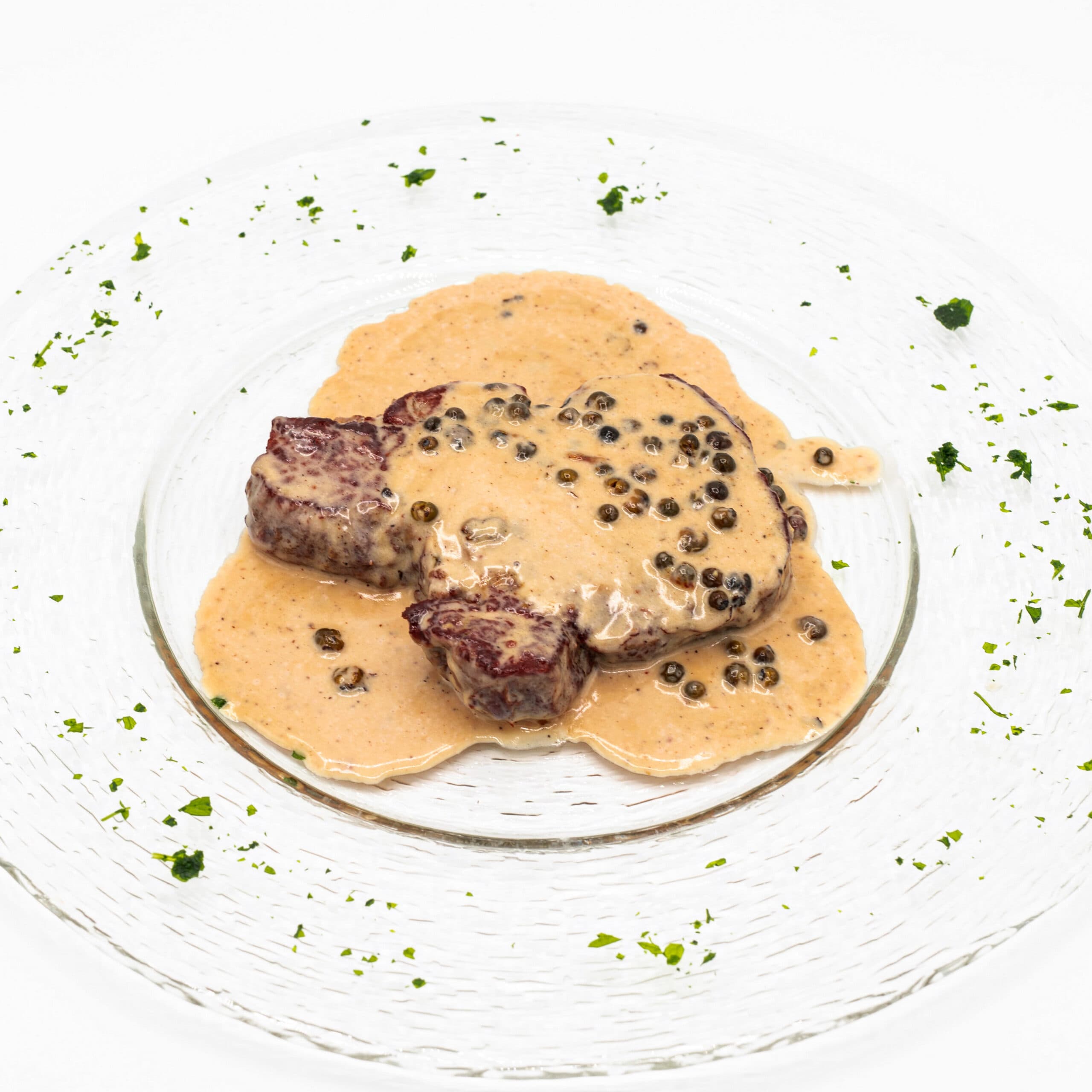 Filet de boeuf sauce poivre - Menu item