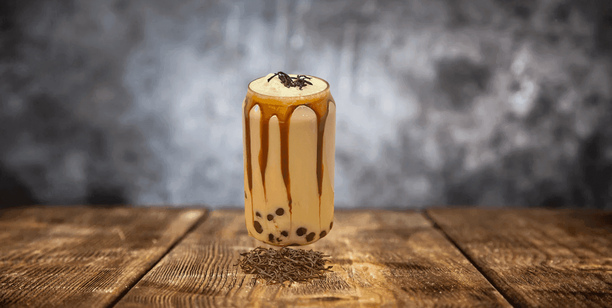 Black Tea Boba - Menu item