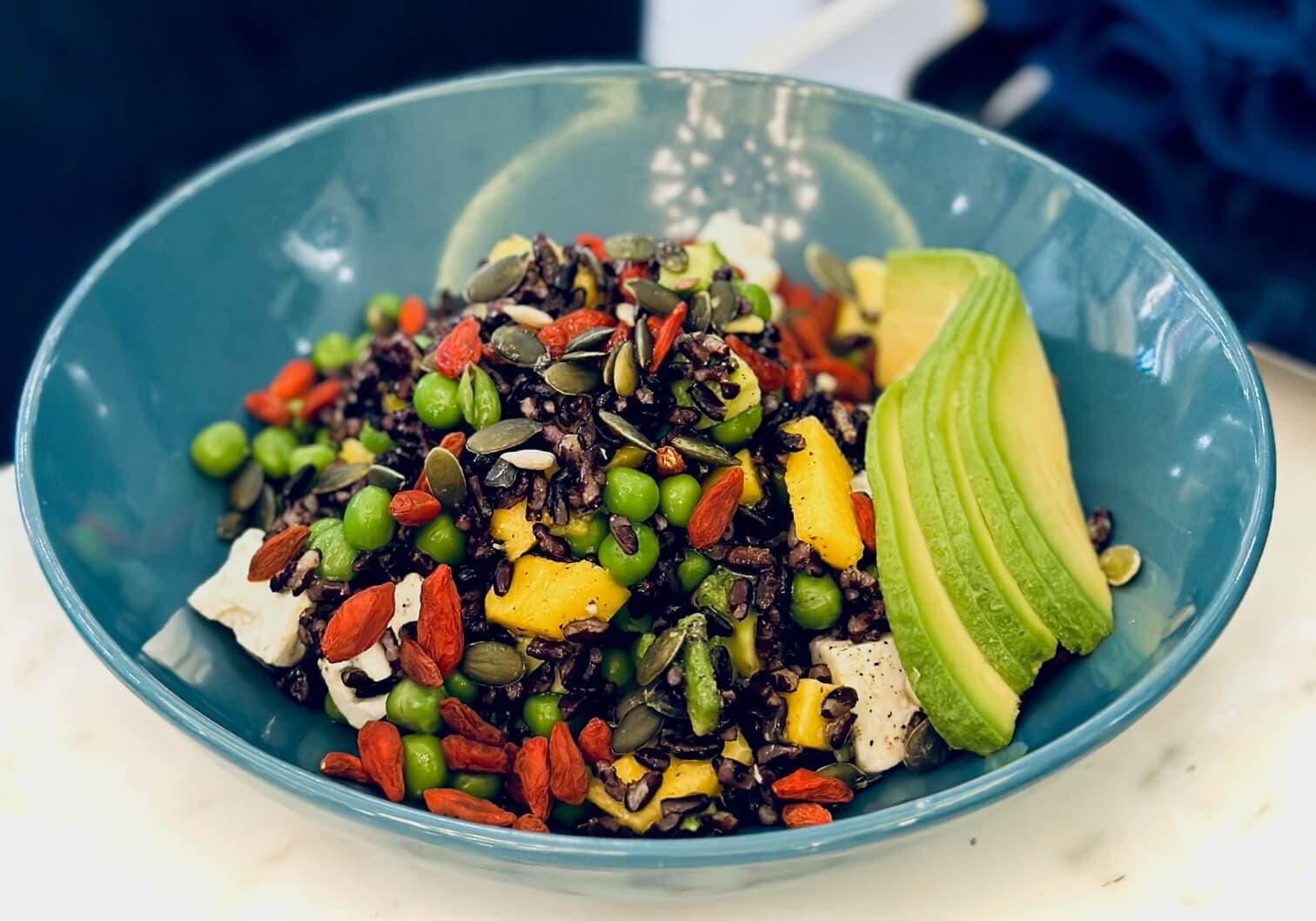 Black rice antioxidant bowl - Menu item