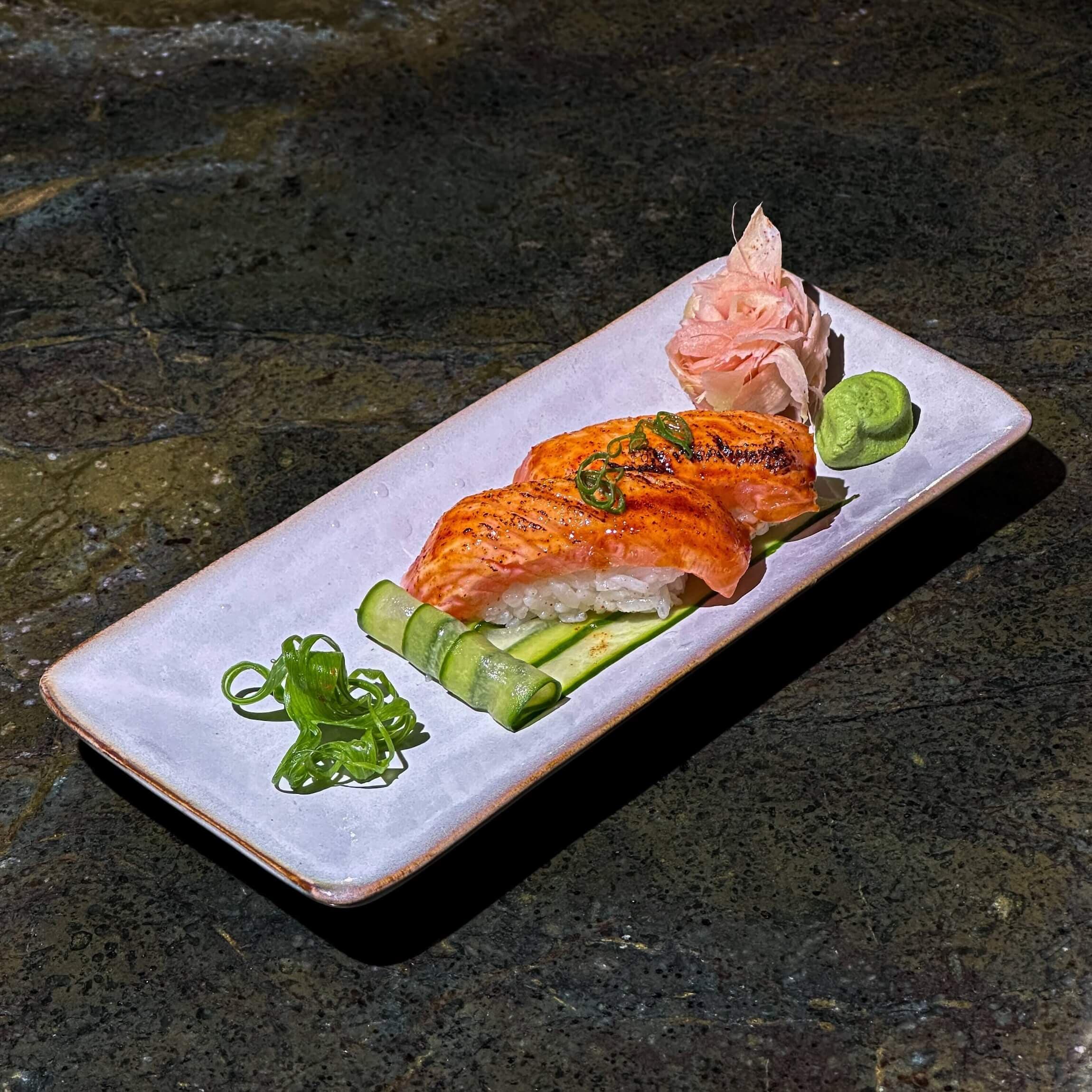 Nigiri Braised Salmon - Menu item