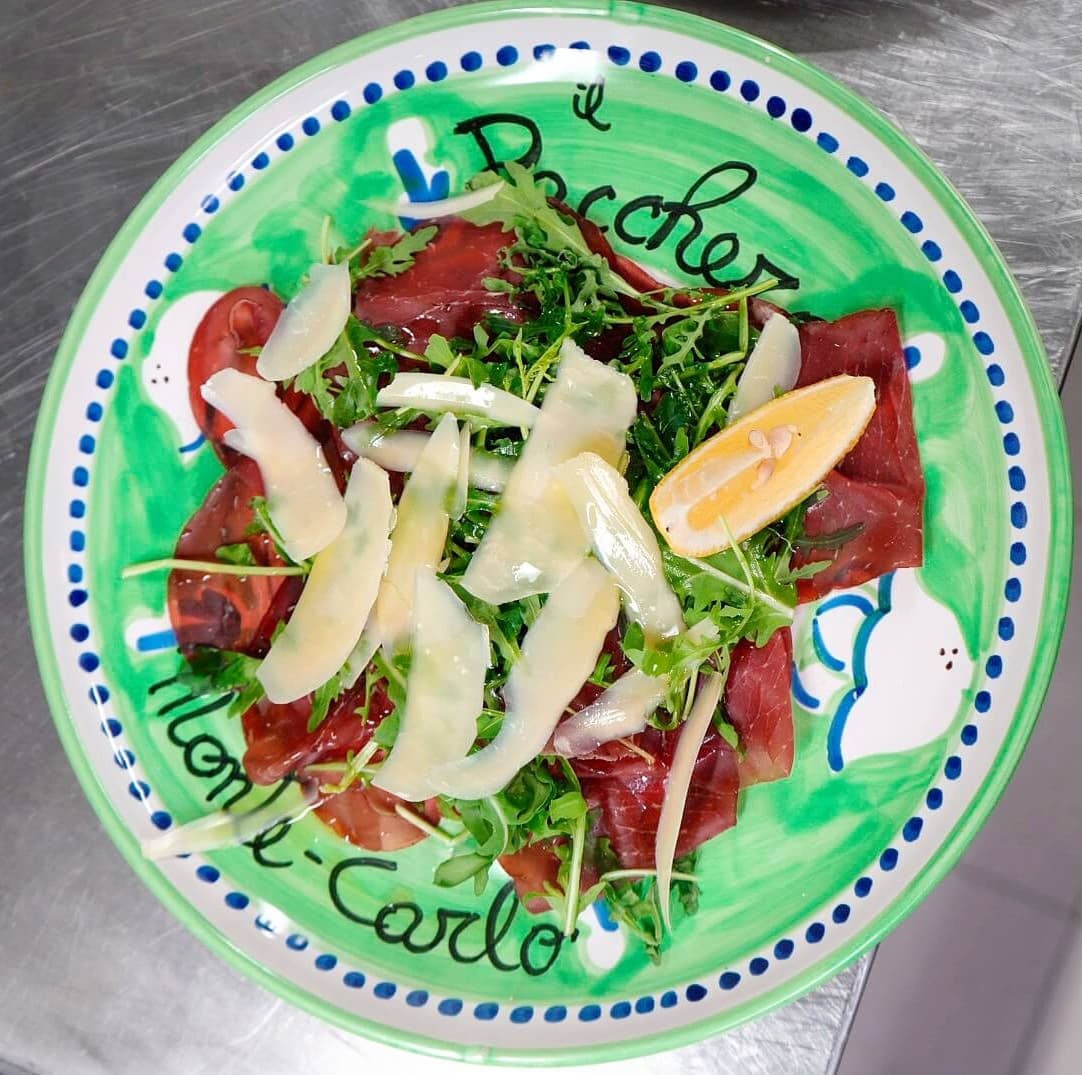 Bresaola - Menu item