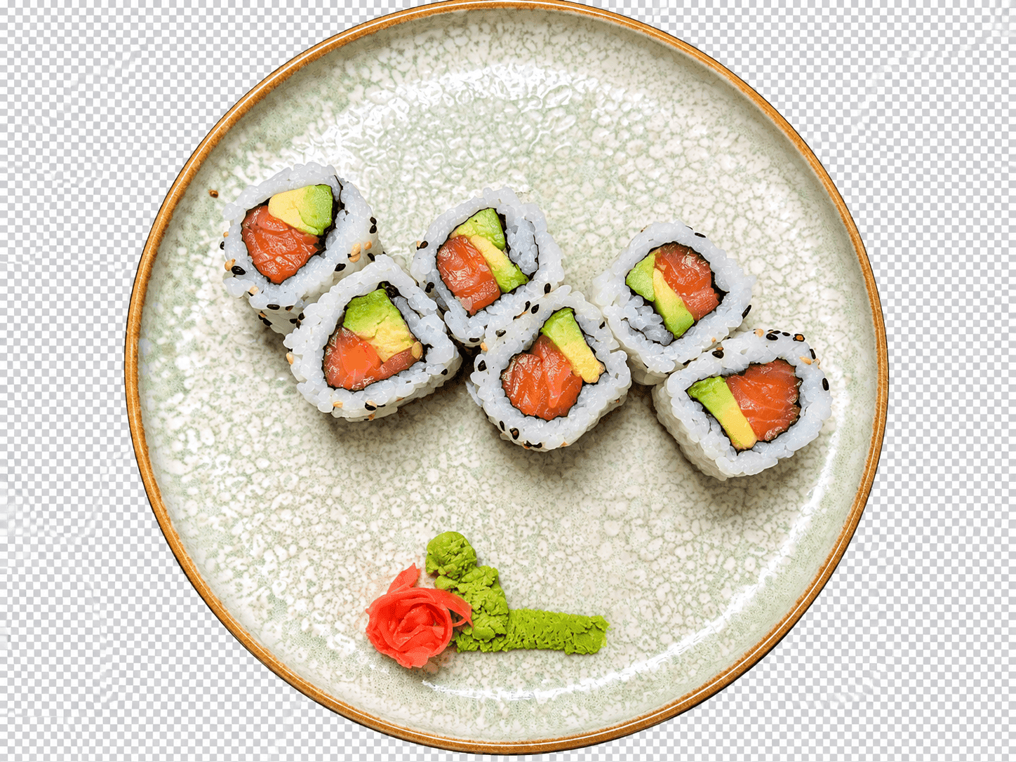 California Salmon Avocado - Menu item