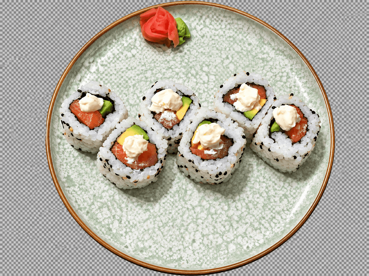 California Salmon Avocado Cheese - Menu item