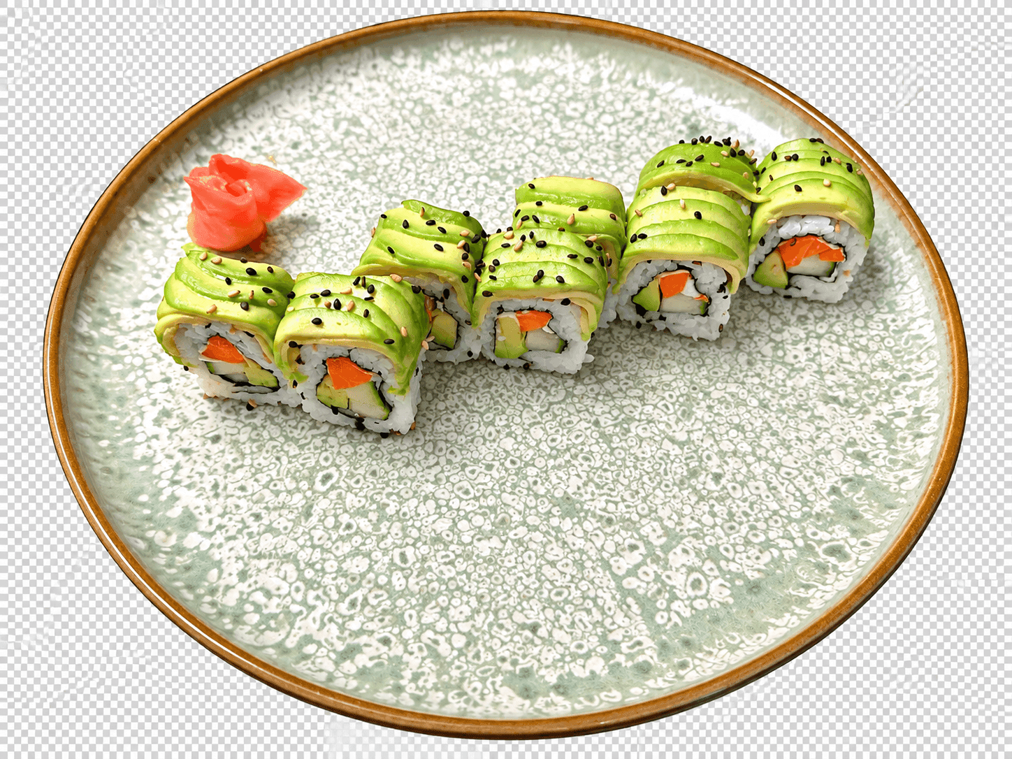 California Vegetarian Roll Cheese - Menu item