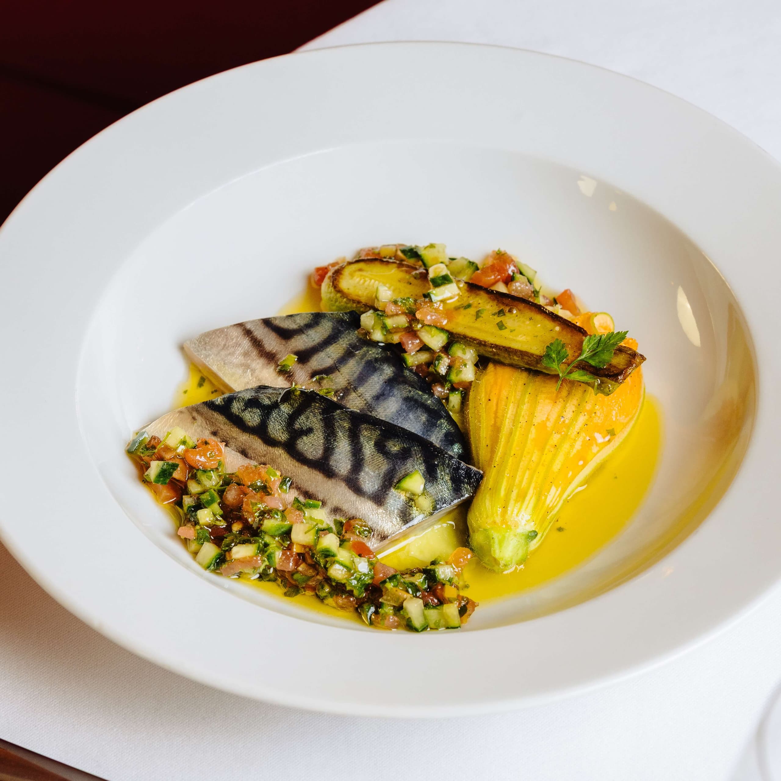Poisson de Méditerranée - Menu item