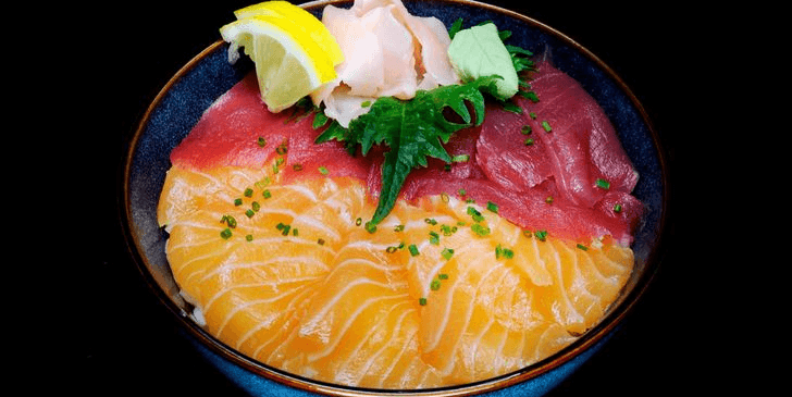 Chirashi Saumon & thon - Menu item