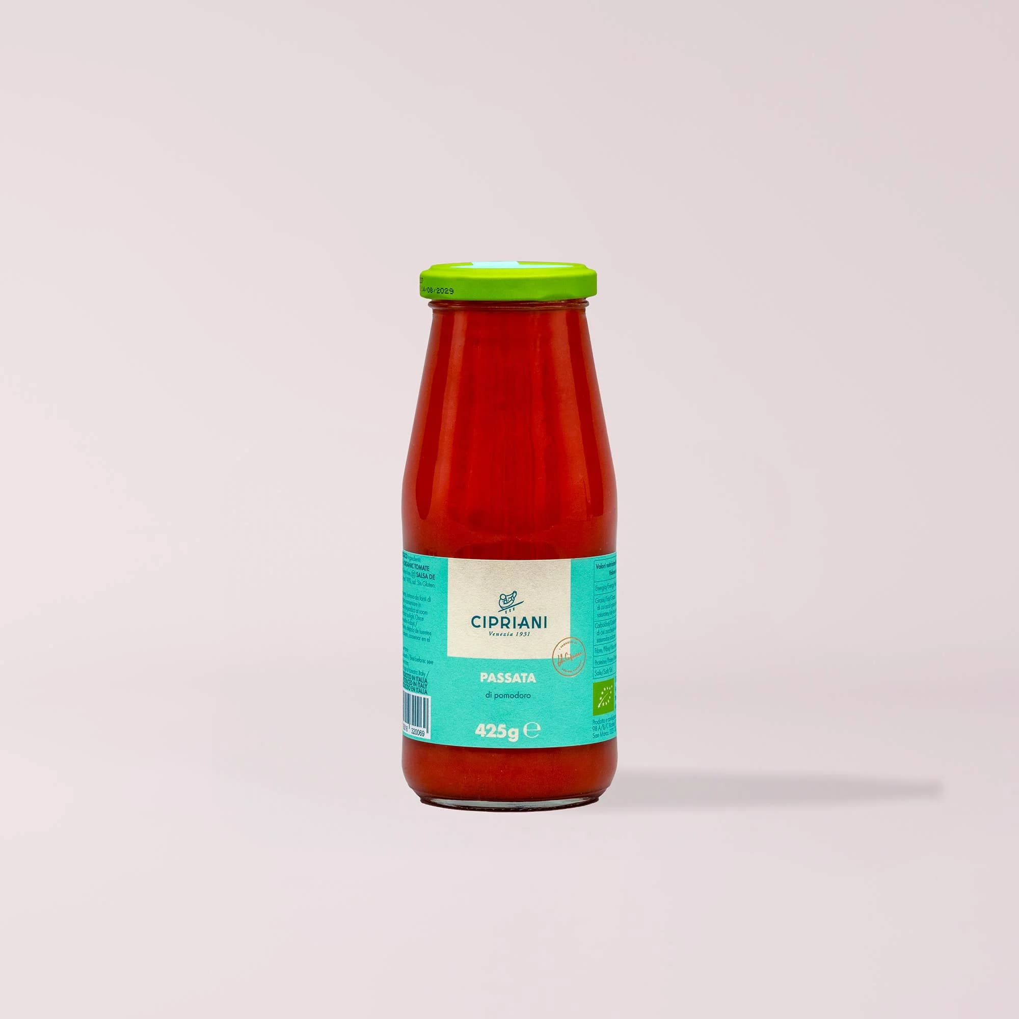Passata de Tomates Bio Cipriani 425g - Menu item