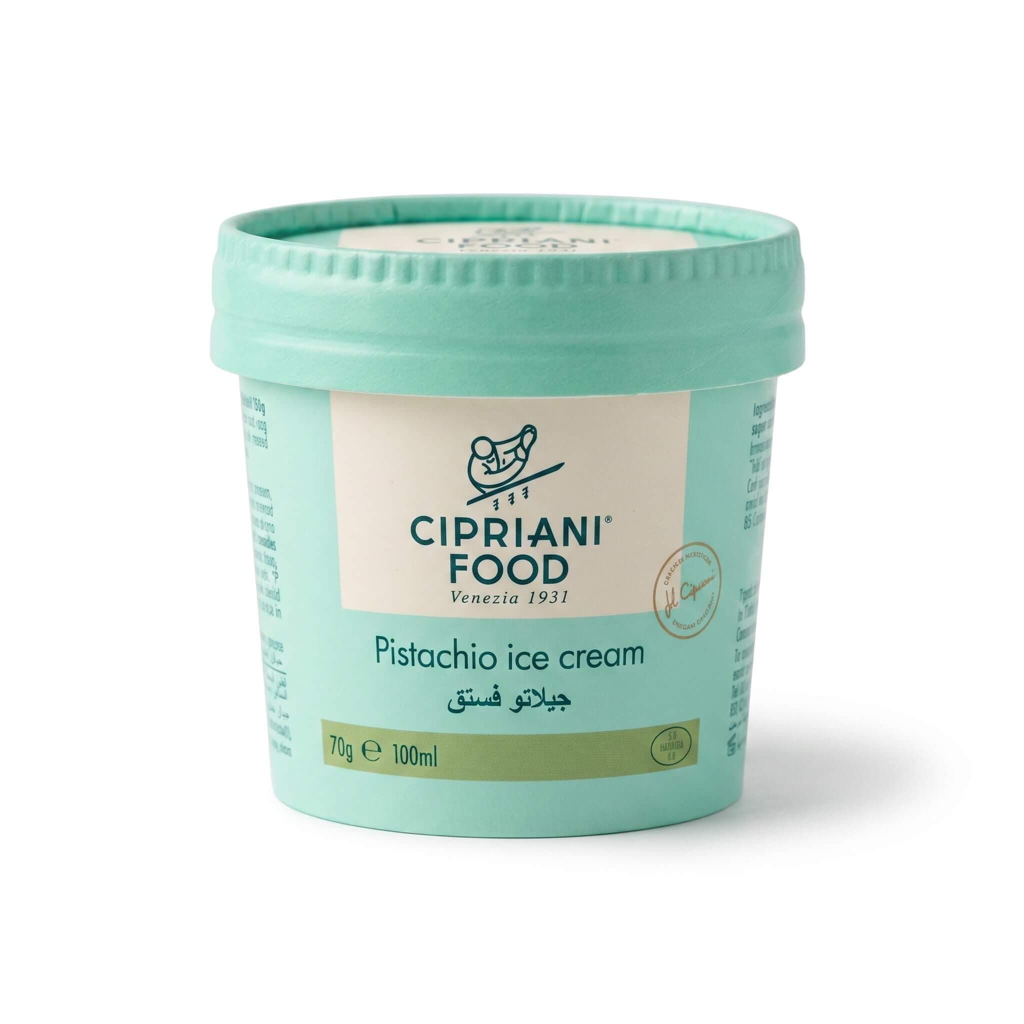 Gelato à la Pistache Cipriani 100 ml - Menu item