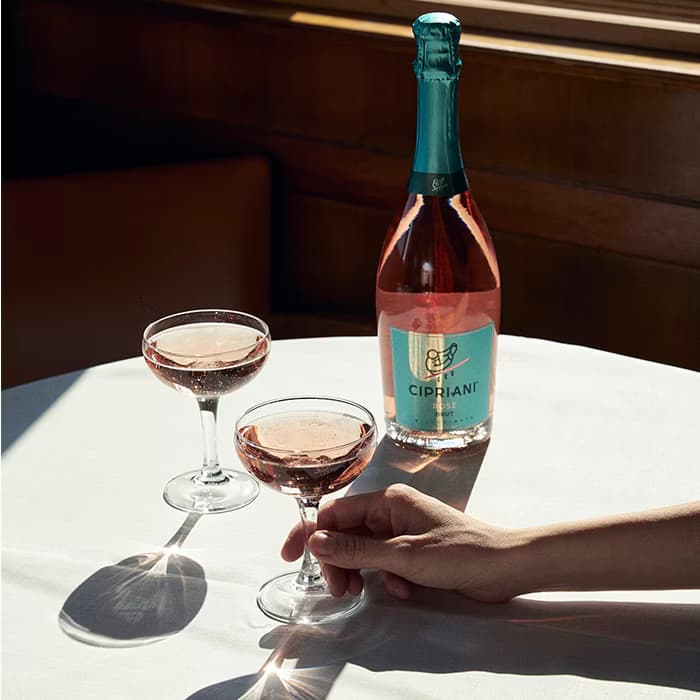 Cipriani Rosé Brut 750ml (12%) - Menu item