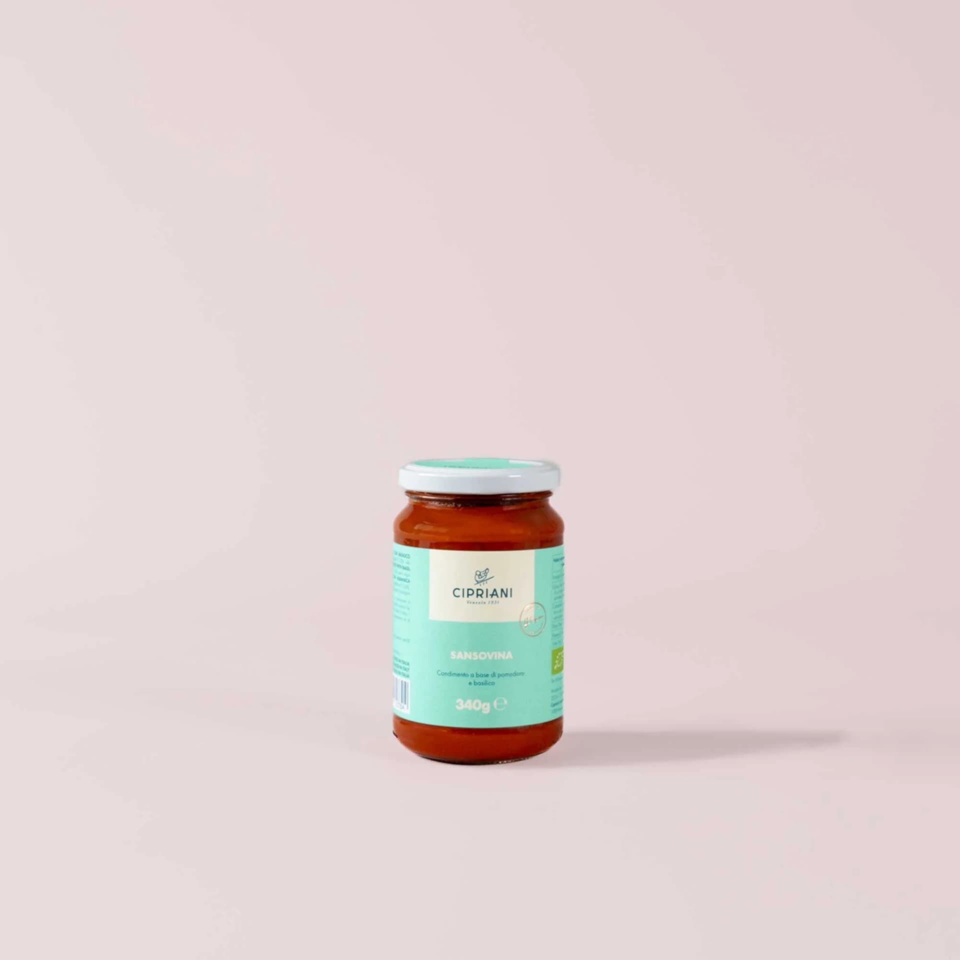 Sauce Tomate Bio Sansovina Cipriani 340g - Menu item