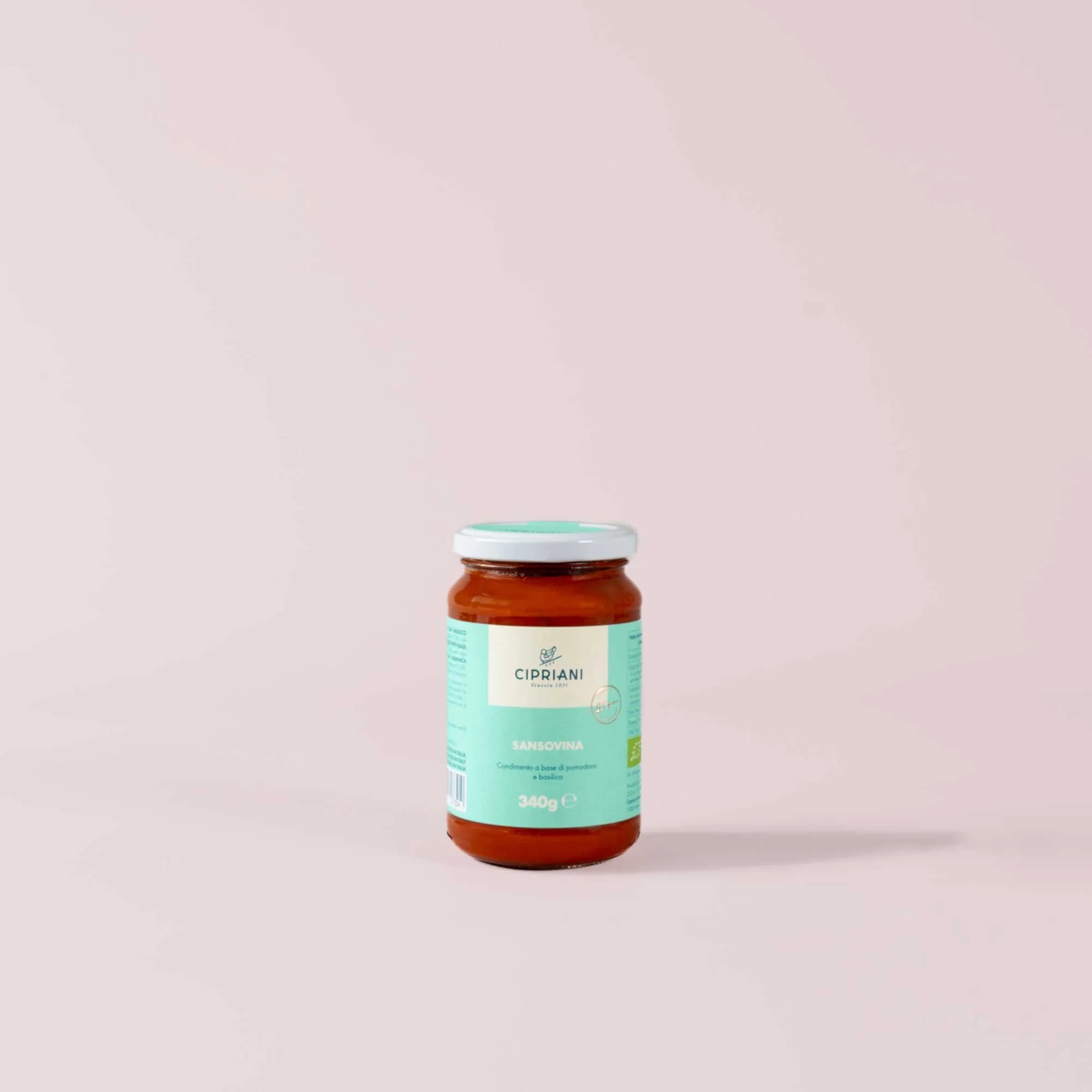 Sauce Tomate Bio Sansovina Cipriani 340g - Menu item