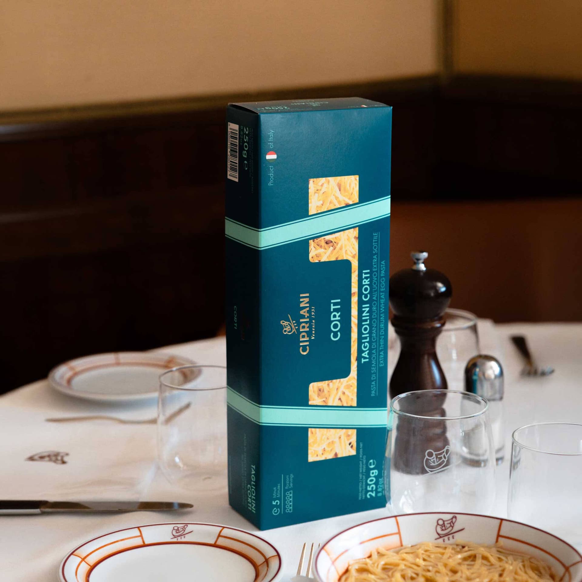 Tagliolini Corti aux Œufs Cipriani 250g - Menu item