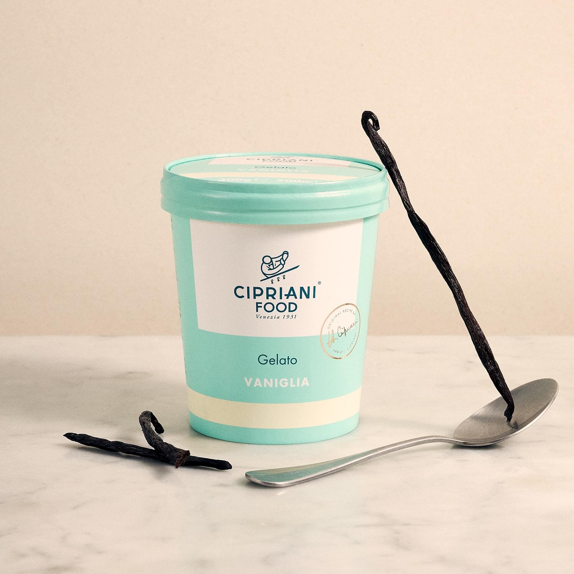 Gelato à la Vanille Cipriani 500 ml - Menu item